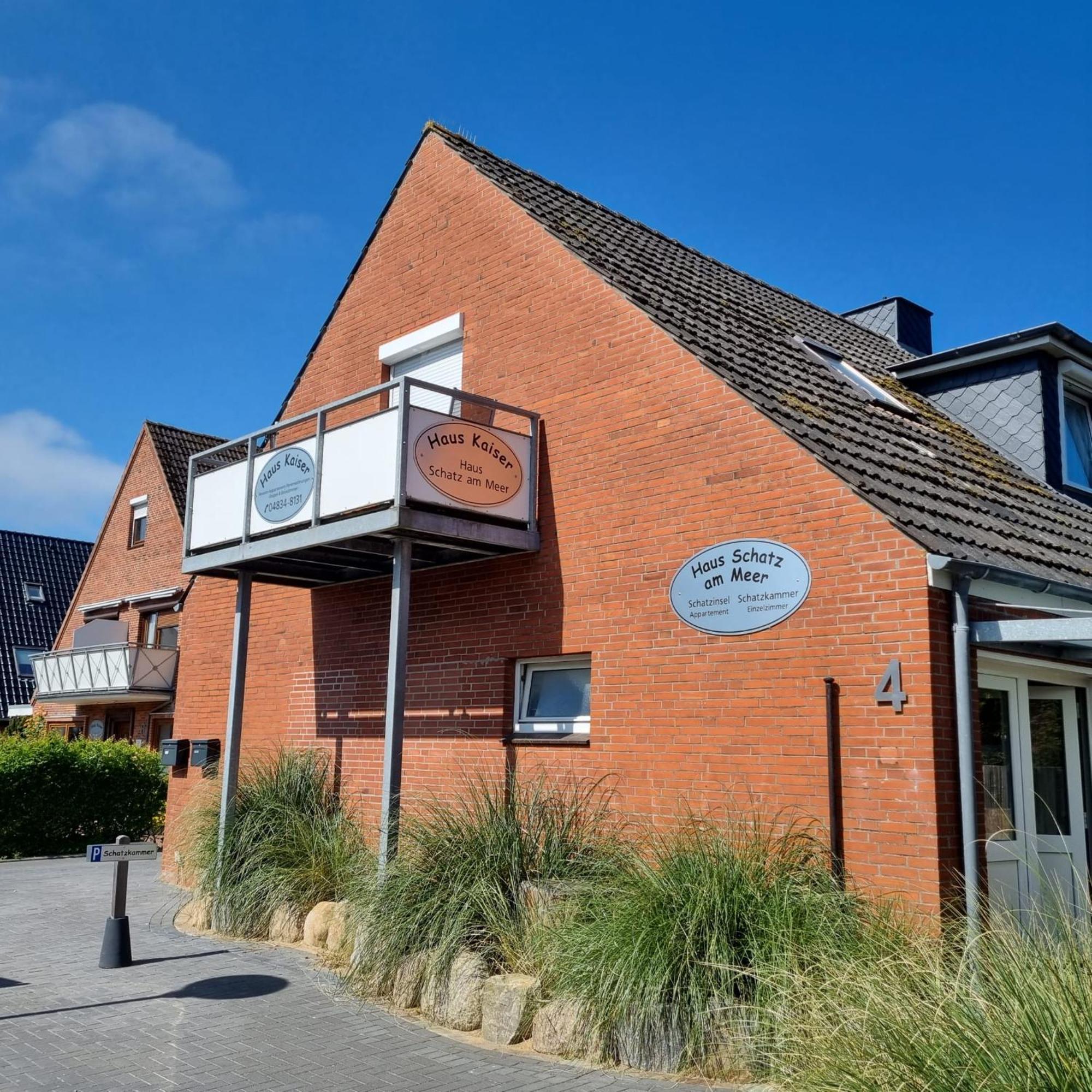 Haus Schatz Am Meer Appartement 12 Fuer 1 Person Schatzkammer Büsum Buitenkant foto
